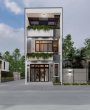 NHÀ SÁT MẶT TIỀN – 4 TẦNG 5PN – KHU SẦM UẤT KINH DOANH