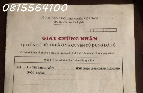 Bán nhà phan huy ích, P12, gò vấp. Giá 2,9 tỷ dtkv 4.1x10 CN43m2