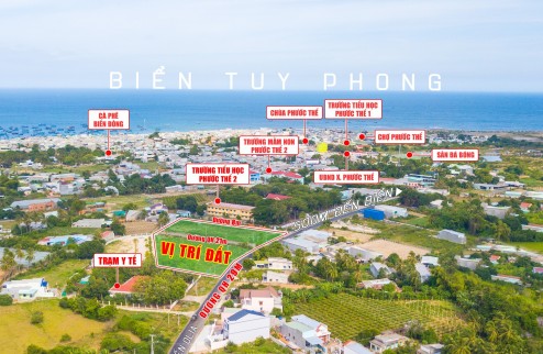 Sở hữu đất biển Bình Thuận, kết nối cao tốc Vĩnh Hảo chỉ từ 139tr/ full thổ, sổ đep. Liên hệ 0384002345