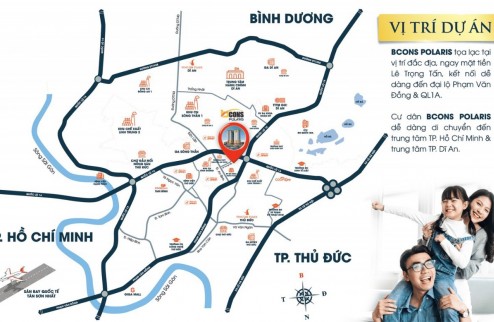 Chỉ cần thanh toán 200 triệu(10%) sỡ hữu căn hộ 2PN-2WC  liền kề đại lộ  Phạm Văn Đồng. Đi sân bay Tân Sơn Nhẩt 15p.