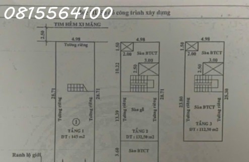 Cho thuê nhà 294 Hai Bà Trưng, Quận 1- 5x29 trệt 2 lầu giá 130 triệu chưa vat