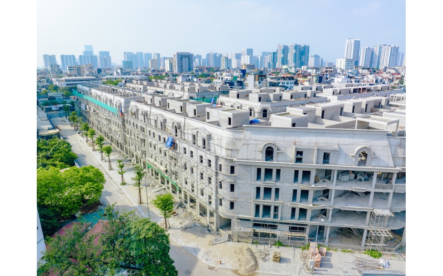 Liền kề tại ngõ 214 Nguyễn Xiển, 19 tỷ, 85m2, 6x14m, 5,5 tầng dự án Rue de Charme