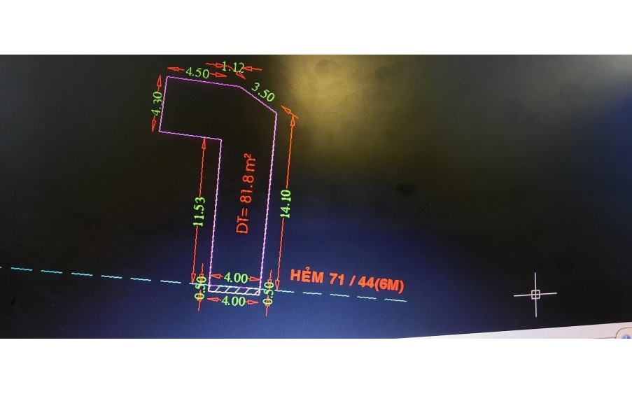 PHÚ THỌ HOÀ HẺM XE HƠI TRÁNH 80M2 3 TẦNG NỞ HẬU CHỈ 5.79 TỶ