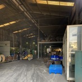 Cho thuê 1200m kho xưởng ở An Khánh, khung zamil cao 9m, container đỗ cửa