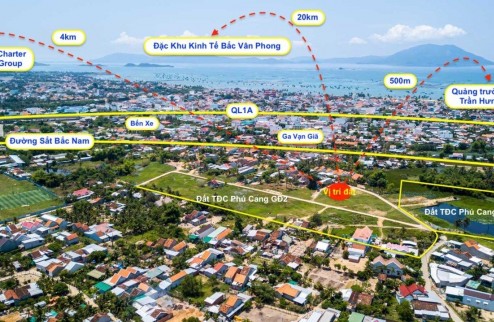 920 triệu sở hữu đất thị trấn vạn giã nằm trung tâm KKT Bắc Vân Phong, Vạn Ninh - Nha Trang