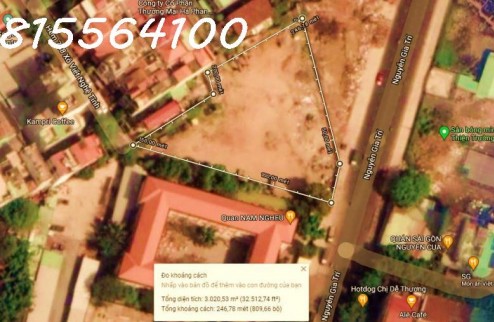 Bán nhanh 2.873m2 Mặt tiền Nguyễn Gia Trí, Phường 25, Bình Thạnh - giá bán 260 tỷ.