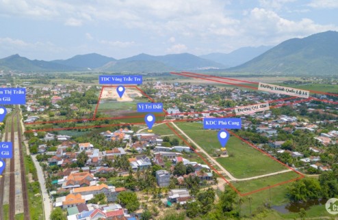 Bán nhanh 2 lô liền ngay trung tâm kinh tế Bắc Vân Phong - Vạn Ninh, giá rẻ chỉ từ 7,5tr/m2 full thổ