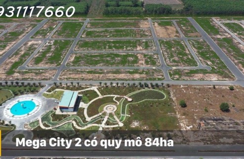 Cần Bán Lô Góc 156,5m2 Dự Án Mega City 2 Nhơn Trạch, Đồng Nai giá 1,9 tỷ bao phí