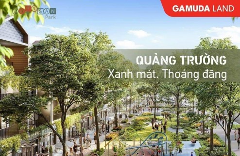 Khu nhà phố có phố đi bộ đầu tiên lớn nhất tại Việt Nam.