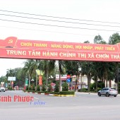 Đất nền dự án ngay trung tâm hành chính Chơn Thành.
Trả trước 240tr còn lại góp trong 4 năm.