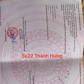 Chính chủ cần bán gấp lô đất 110m xã Thành Hưng, huyện Thạch Thành, tỉnh Thanh Hóa