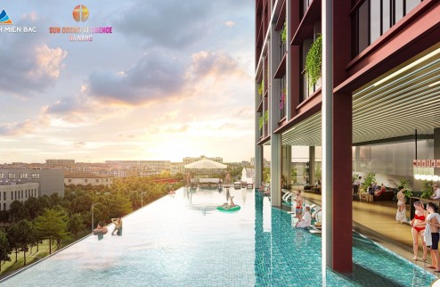 Sun Cosmo Residence Da Nang" tòa tháp cao 33 Tầng ven sông Hàn view Toàn cảnh 360 độ trung tâm Tp Đà Nẵng.
