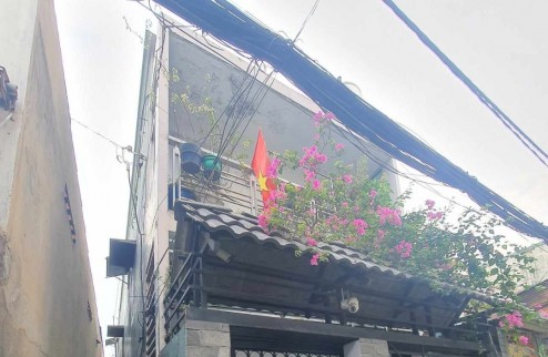 Bán nhà hẻm 5 mét Nguyễn Cửu Vân. 1 chủ từ đầu, DT 5,4x12m