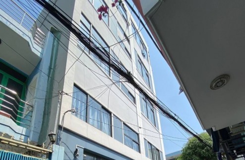 Bán tòa CHDV Đinh Tiên Hoàng, ngang gần 5m. Sổ vuông, thu nhập 50tr/th
