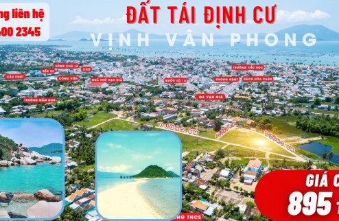Đất nền giá tốt nhất khu vực Bắc Vân Phong - Vạn Ninh - Khánh Hoà giá chỉ từ 8tr/m2