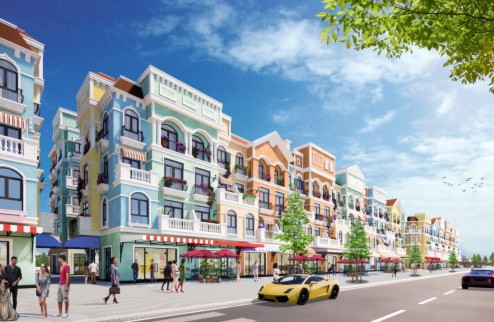 Bán shophouse Mega Grand World Hưng Yên DT 93m2 x 5T, MT 6.8m kinh doanh cực đỉnh giá từ 9.9 tỷ