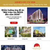 Bán căn hộ Golden City Tây Ninh, hỗ trợ góp, tiện ích nội khu đầy đủ, pháp lý chuẩn