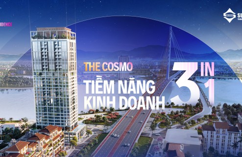 SIÊU PHẨM - CĂN GÓC HOA HẬU dự án Sun Cosmo Đà Nẵng sở hữu tầm View Triệu Đô
