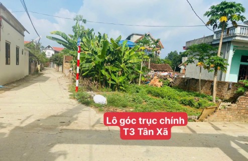 HÀNG MỚI RA LÒ NHANH TAY THÌ CÒN
DUY NHẤT LÔ GÓC 140M TRỤC CHÍNH THÔN 3 TÂN XÃ