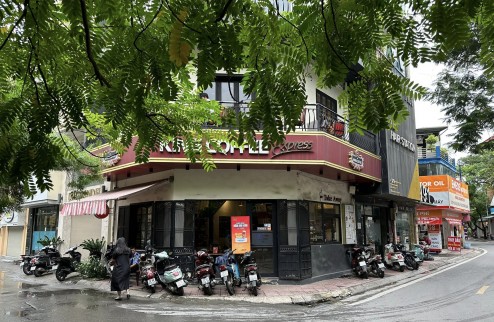Bán nhà lô góc kinh doanh cafe trung tâm Ba Đình 55m2, mặt tiền 12m giá 19.5 tỷ