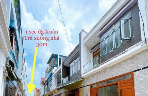 Nhà Hố Nai ngay GX Xuân Trà, rẻ nhất phường chỉ 2ty250 nhà lầu, đường oto 5m.