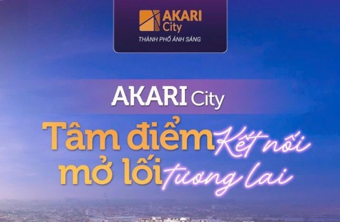 Sở hữu ngay căn hộ Akari City Nam Long chỉ với 1 tỷ thanh toán kéo dài 16 tháng 0902848900