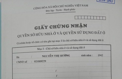 231 Hùng Vương, P9, Q.5
DT: 4.2 x 15 CN 62m2
Kết cấu: trệt + 1 lầu
2 Mặt tiền trước sau, 1 mặt đường HV, 1 mặt Hẻm chung cư xe hơi
Giá: 22 Tỷ TL