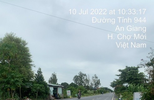 Bán nhà đất đường tỉnh lộ 944 cách phà An Hoà 1 km khu trung tâm xã Hoà Bình, Chợ Mới, An Giang