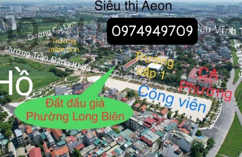 BÁN ĐẤT ĐẤU GIÁ LONG BIÊN THÀNH PHỐ HÀ NỘI , CHÊNH NHẸ