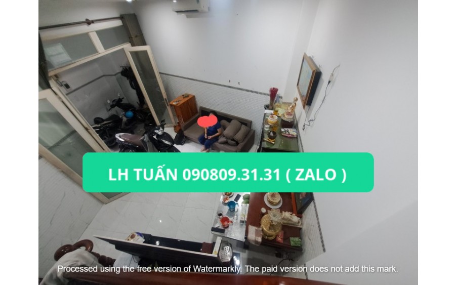 3131 - Bán Nhà Q3 Rạch Bùng Binh 42M2 , 4 Tầng BTCT, 5PN Giá Chỉ 4.6 tỷ