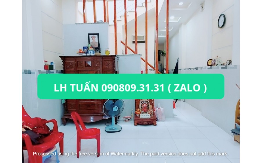 3131- Bán Nhà P11 Quận 3 Cách Mạng Tháng 8 , 50M2 , 2 Tầng, 3PN Giá 5 tỷ 950