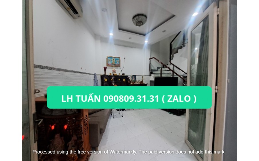 3131 - Bán Nhà Q3 Rạch Bùng Binh 42M2 , 4 Tầng BTCT, 5PN Giá Chỉ 4.6 tỷ