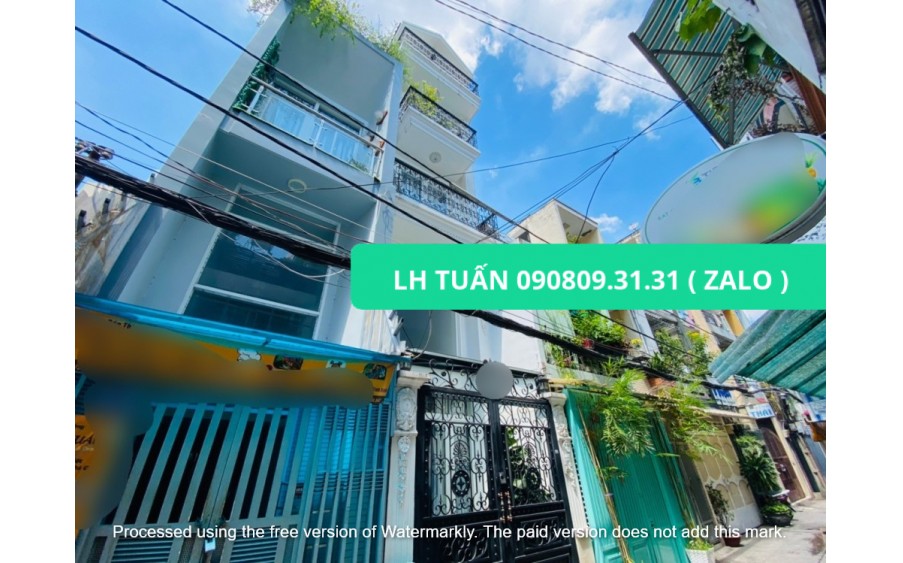 3131 - Bán Nhà P.07 Quận 3 Nam Kỳ Khởi Nghĩa 55M2, 5 Tầng , 4PN Giá 8 tỷ 8