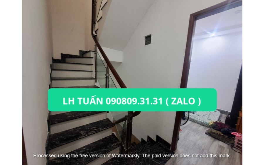 3131 - Bán Nhà Q3 Rạch Bùng Binh 42M2 , 4 Tầng BTCT, 5PN Giá Chỉ 4.6 tỷ