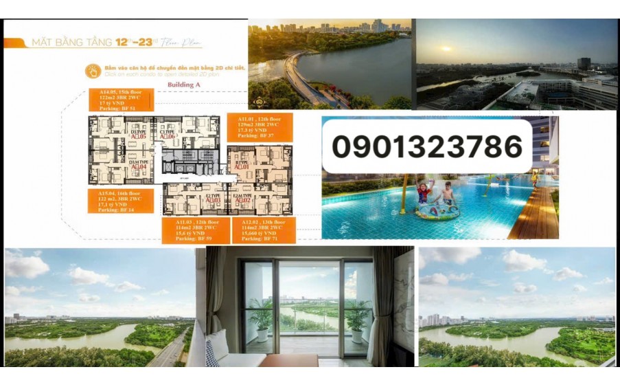 MỞ BÁN CĂN ĐỘC QUYỀN NHANH CÁC VỊ TRÍ TẦNG CAO VIEW ĐẸP THE HORIZON PHÚ MỸ HƯNG. XEM NGAY 0901323786