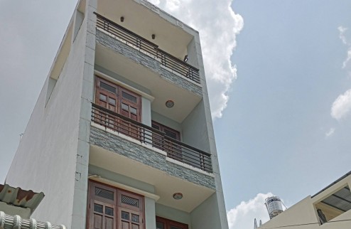 Nhà 4 tầng 71m2 Hẻm xe hơi Nguyễn Thị Gạch Q12