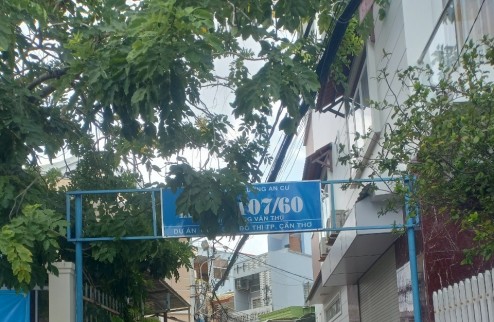 Bán Nhà 1 triệt lầu hẻm 107 Đường Hoàng Văn Thụ, Phường An Cư, Quận Ninh Kiều