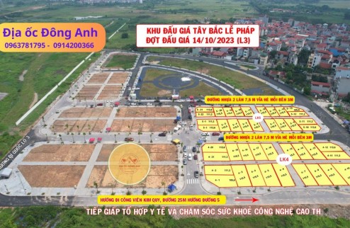 Đấu giá Lễ Pháp
Giá siêu mềm, Vị trí siêu đẹp có 102 tại Huyện Đông Anh, TP. Hà Nội