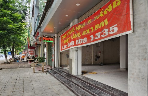 Tôi Chính chủ Cho thuê toà nhà 5 tầng gồm 2 lô mb liền kề MT8m làm văn phòng cửa hàng – Đường Kinh Dương Vương, Vũ Ninh, Bắc Ninh