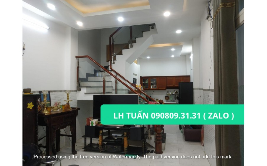 3131- Bán nhà 40m2 Rạch Bùng Binh P10 Quận 3 - 4 tầng BTCT 5PN 4WC, sân thượng chỉ 4 tỷ 550