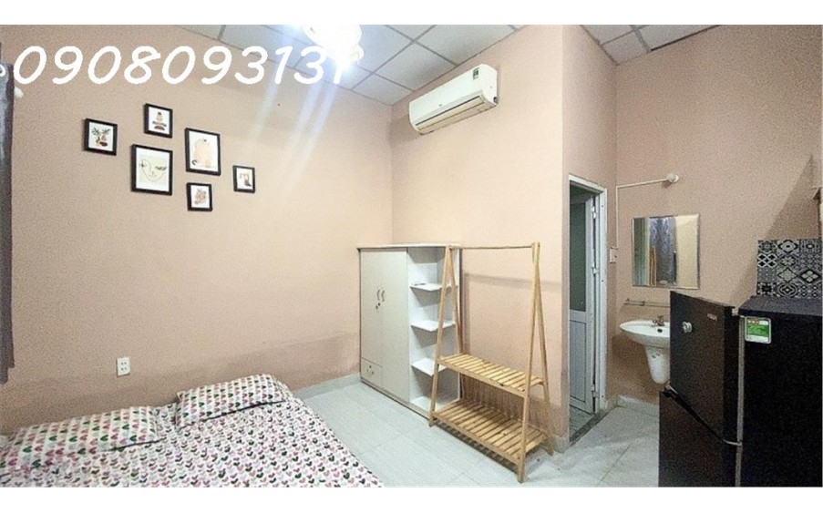 3131- Bán nhà CHDV - CMT8 -  DT: 110m2 , 10 phòng, DÒNG TIỀN  40 TRIỆU/ THÁNG - Giá 9 tỷ 5 (TL)