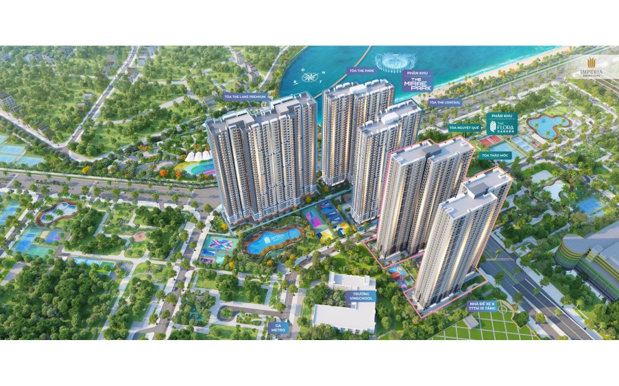 Cần gấp bán gấp CH 2PN1WC tòa I3 IMPERIA Smart City giá sốc 2,46 tỷ. Căn nguyên bản, View nội khu. gần nhà để xe nổi