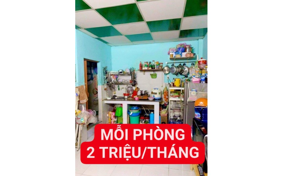 Dãy trọ 16 phòng - Hẻm ôtô, Vườn Lài, An Phú Đông, Quận 12 - ngang 10.6m - Chỉ 10 tỷ 79