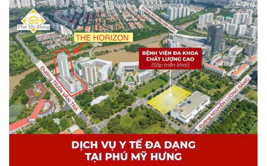 The horizon Phú Mỹ Hưng mua dự án trực tiếp chủ đầu tư - chọn căn đẹp tầng 8-10-15 . trả góp đến T12/2024, chiết khấu 3%