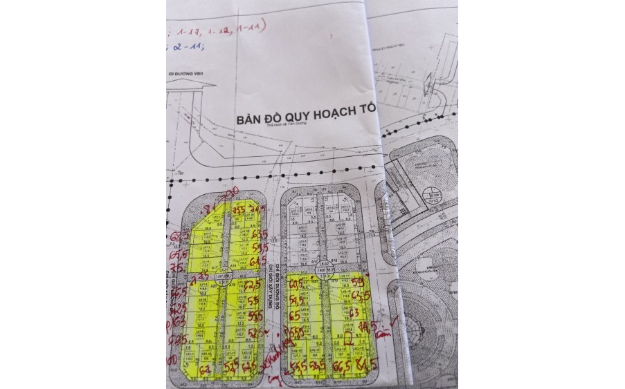 Chính chủ cần bán mảnh đất 115,5m² khu Đô thị Tây Bắc, Lễ Pháp. Với MT 7m, thoát hiểm 3m. Giá 5x triệu/m².