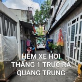 NHÀ BÁN GẤP CÁCH 50M MT QUANG TRUNG GÒ VẤP GẦN CÔNG AN, COOPMART, TRƯỜNG HỌC