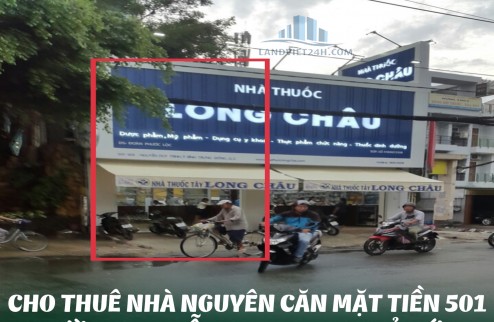 CHO THUÊ NHÀ NGUYÊN CĂN MẶT TIỀN 501 ĐƯỜNG NGUYỄN DUY TRINH-THỦ ĐỨC