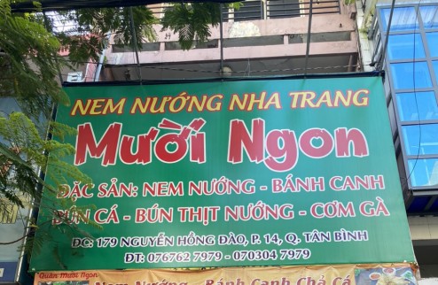 CHO THUÊ NHÀ NGUYÊN CĂN TRUNG TÂM MẶT TIỀN ĐƯỜNG NGUYỄN HỒNG ĐÀO, PHƯỜNG 14, TÂN BÌNH