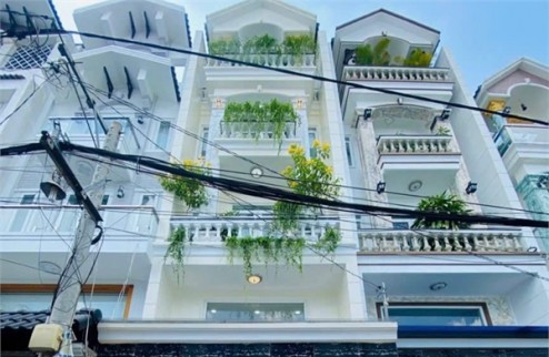 Giảm 1.5 tỷ! Nhà riêng 70m2, 5 tầng full nội thất – HXH Quang Trung, P8, GVấp