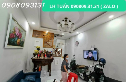 3131- Bán nhà HXH Huỳnh Văn Bánh, Phú Nhuận, 50m2 nở hậu 2 tầng, 6 tỷ 8